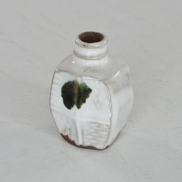Miniature Redware Pottery Vase Figurine Tiny Small Kitsch Cute 1.5" - Picture 8 of 8